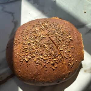 Flaxseed rye