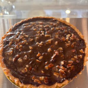 Chocolate Caramel pecan tart