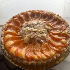 Peach Almond tart