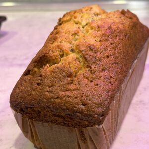Lemon poppyseed loaf